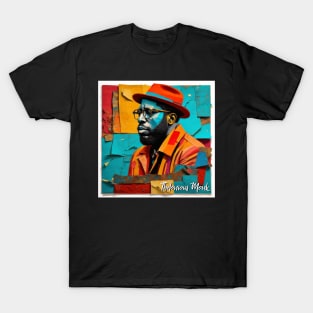 Thelonious Monk // Paper Art T-Shirt